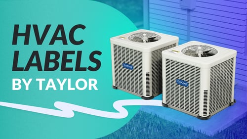 Featured image for article: Proven Performance: HVAC Labels by Taylor