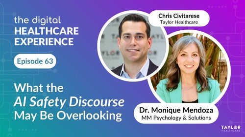 Featured image for article: The Digital Healthcare Experience - Why Mental Health Matters in the AI Safety Conversation