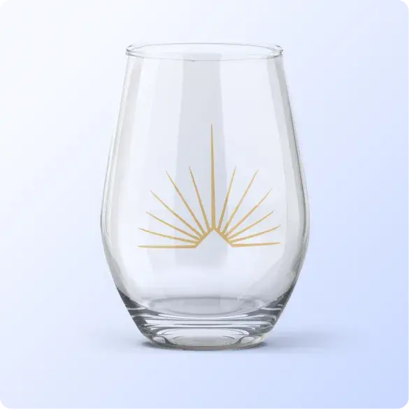 Stemless Wine Glass