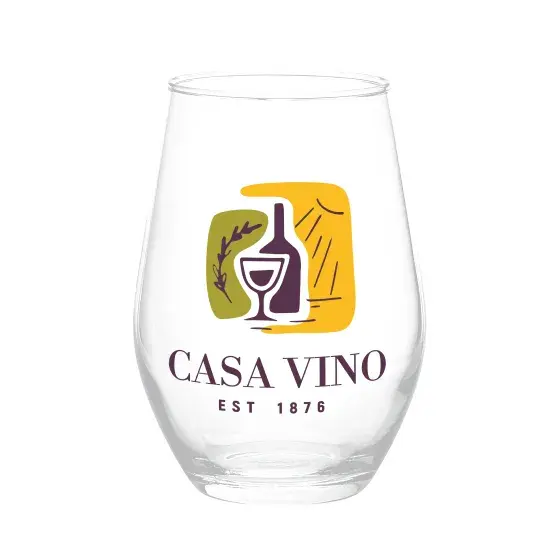 Stemless Wine Glass