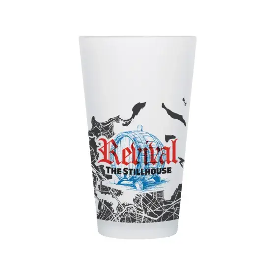 Frosted Pint Glass