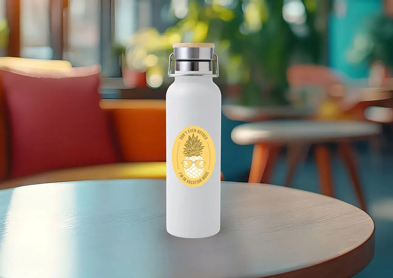Spirit Water Bottle with Bamboo Lid