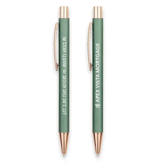 Whitney Gel Rose Gold Pen