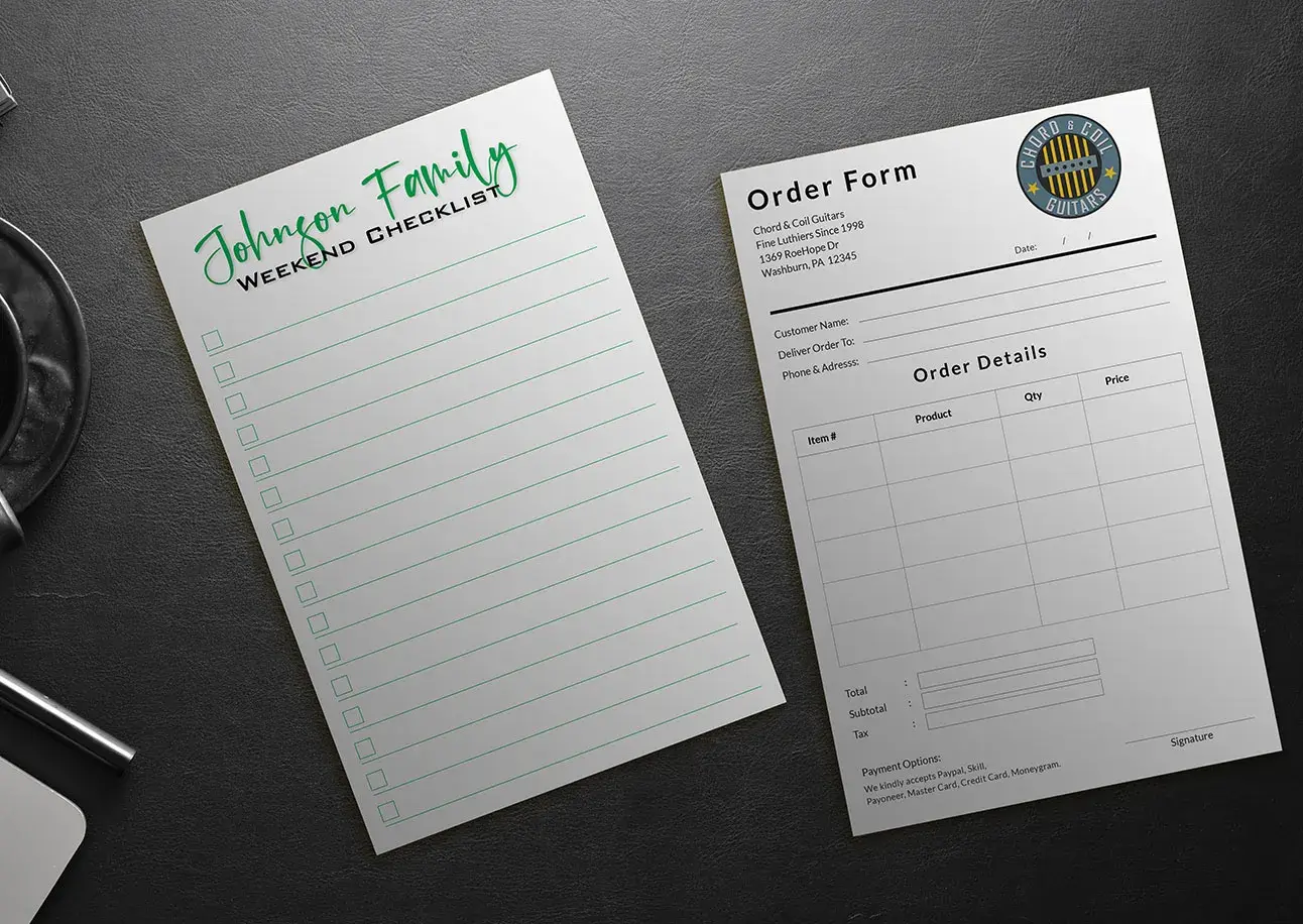 Memo Pads
