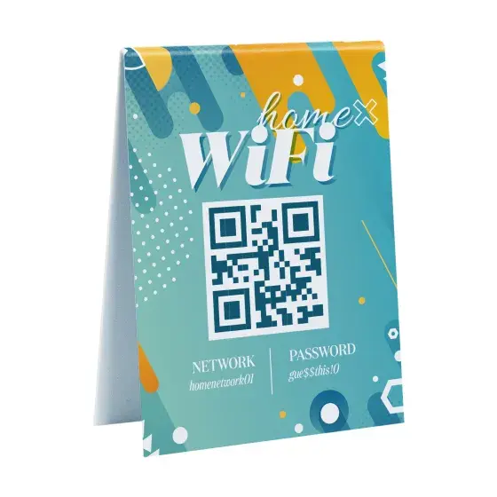 Table Tent Sign