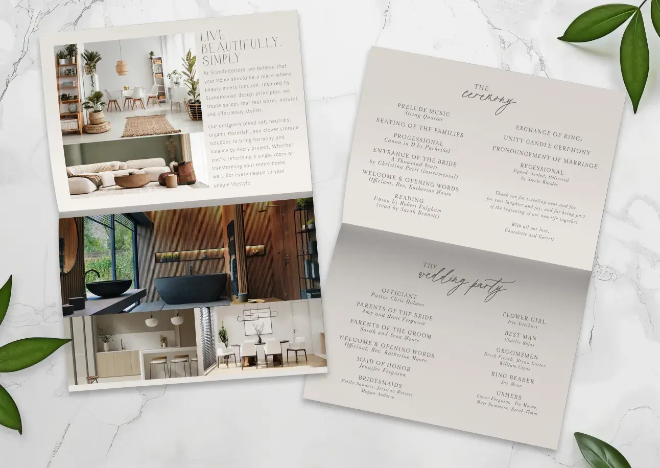 Half-Fold Brochure