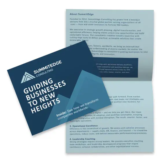 Half-Fold Brochure